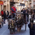 Tradicional procesión cívica en honor de Sant Antoni