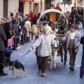 Tradicional procesión cívica en honor de Sant Antoni