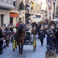 Tradicional procesión cívica en honor de Sant Antoni