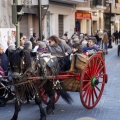 Tradicional procesión cívica en honor de Sant Antoni