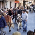 Tradicional procesión cívica en honor de Sant Antoni