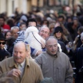 Tradicional procesión cívica en honor de Sant Antoni