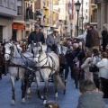 Tradicional procesión cívica en honor de Sant Antoni