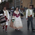 Castellón, ofrenda de flores, Magdalena 2012
