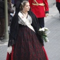 Castellón, ofrenda de flores, Magdalena 2012