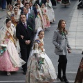 Castellón, ofrenda de flores, Magdalena 2012