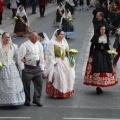 Castellón, Ofrenda de flores, Magdalena 2012