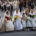 Castellón, Ofrenda de flores, Magdalena 2012
