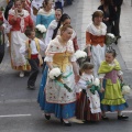 Castellón, Ofrenda de flores, Magdalena 2012