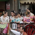 Castellón, Cabalgata infantil anunciadora de las fiestas en honor de la Virgen del Lledó