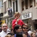 Castellón, Cabalgata infantil anunciadora de las fiestas en honor de la Virgen del Lledó