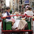 Castellón, Cabalgata infantil anunciadora de las fiestas en honor de la Virgen del Lledó