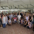 Castellón,  Alberto Fabra en las instalaciones de Dolores Cortés