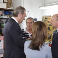 Castellón,  Alberto Fabra en las instalaciones de Dolores Cortés