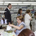 Castellón,  Alberto Fabra en las instalaciones de Dolores Cortés