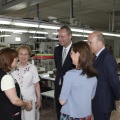 Castellón,  Alberto Fabra en las instalaciones de Dolores Cortés