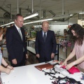 Castellón,  Alberto Fabra en las instalaciones de Dolores Cortés