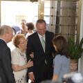 Castellón,  Alberto Fabra en las instalaciones de Dolores Cortés