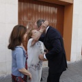 Castellón,  Alberto Fabra en las instalaciones de Dolores Cortés