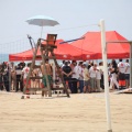 Castellón, simulacro salvamento Cruz Roja, playa de la Almadraba, Benicàssim