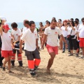 Castellón, simulacro salvamento Cruz Roja, playa de la Almadraba, Benicàssim