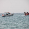 Castellón, simulacro salvamento Cruz Roja, playa de la Almadraba, Benicàssim