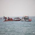 Castellón, simulacro salvamento Cruz Roja, playa de la Almadraba, Benicàssim