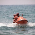 Castellón, simulacro salvamento Cruz Roja, playa de la Almadraba, Benicàssim