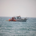 Castellón, simulacro salvamento Cruz Roja, playa de la Almadraba, Benicàssim