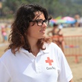 Castellón, simulacro salvamento Cruz Roja, playa de la Almadraba, Benicàssim