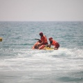 Castellón, simulacro salvamento Cruz Roja, playa de la Almadraba, Benicàssim