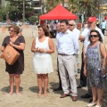 Castellón, simulacro salvamento Cruz Roja, playa de la Almadraba, Benicàssim