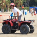 Castellón, simulacro salvamento Cruz Roja, playa de la Almadraba, Benicàssim