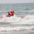 Castellón, simulacro salvamento Cruz Roja, playa de la Almadraba, Benicàssim