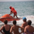Castellón, simulacro salvamento Cruz Roja, playa de la Almadraba, Benicàssim
