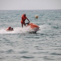 Castellón, simulacro salvamento Cruz Roja, playa de la Almadraba, Benicàssim