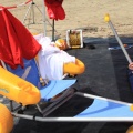 Castellón, simulacro salvamento Cruz Roja, playa de la Almadraba, Benicàssim