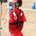 Castellón, simulacro salvamento Cruz Roja, playa de la Almadraba, Benicàssim