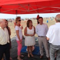 Castellón, simulacro salvamento Cruz Roja, playa de la Almadraba, Benicàssim