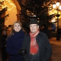 Alumbrado navideño y mercat