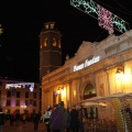 Alumbrado navideño y mercat