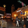 Alumbrado navideño y mercat