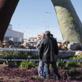 Castellón, escultura de Ripollés Homenaje a LA PAZ