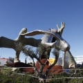 Castellón, escultura de Ripollés Homenaje a LA PAZ