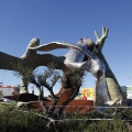 Castellón, escultura de Ripollés Homenaje a LA PAZ