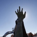 Castellón, escultura de Ripollés Homenaje a LA PAZ