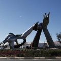 Castellón, escultura de Ripollés Homenaje a LA PAZ