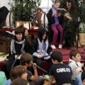 Leyendo las aventuras de Harry Potter